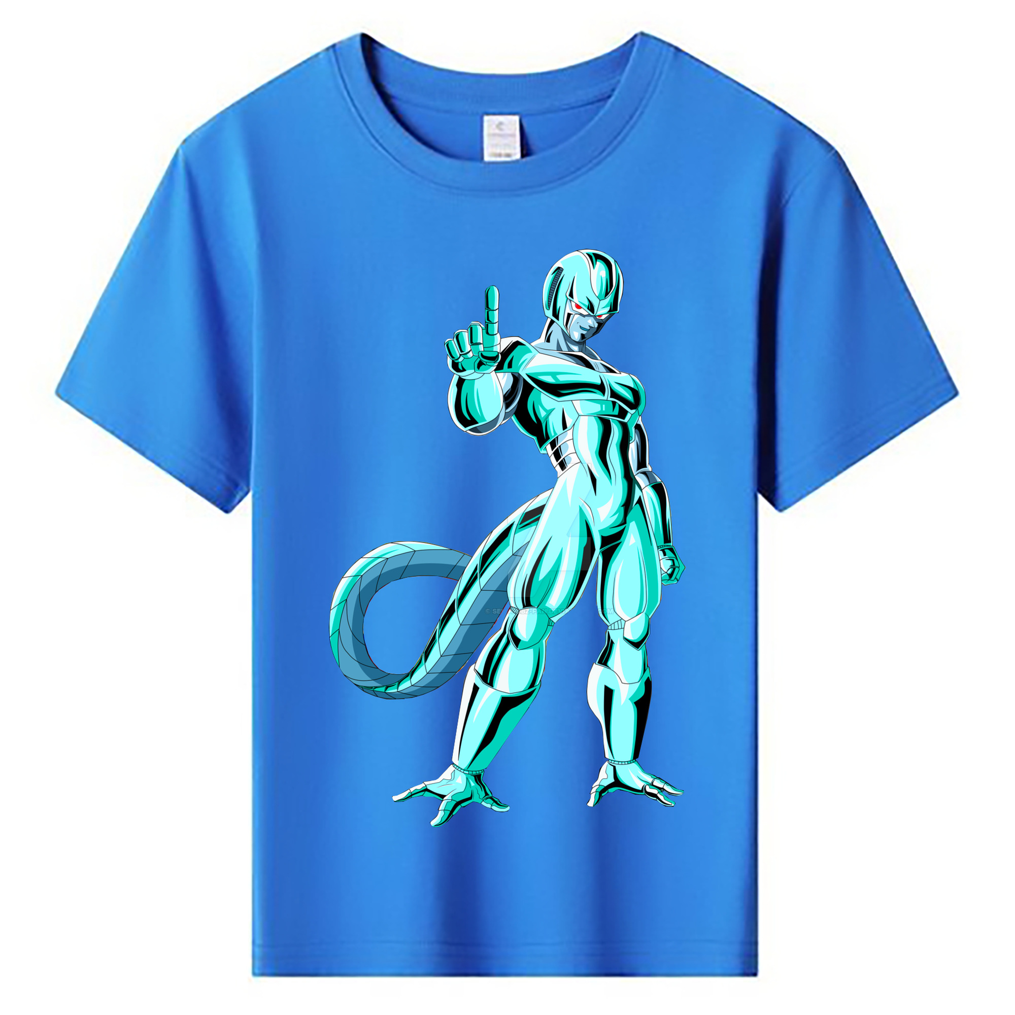 （画像用） ドラゴンボール クウラ DRAGON BALL Cooler Coora 綿100％キッズTシャツ（フロントプリント）